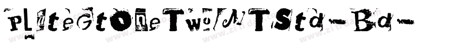 PlateGtOneTwoMTStd-Bd字体转换