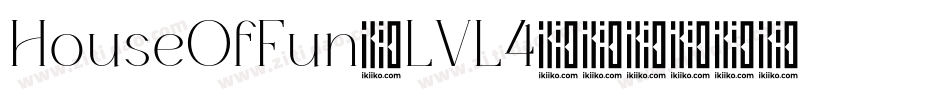HouseOfFun-LVL4字体转换