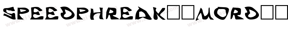 SpeedPhreak-8MORD字体转换