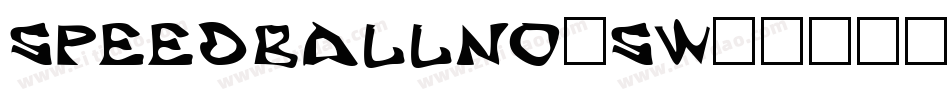 SpeedballNo2SW字体转换