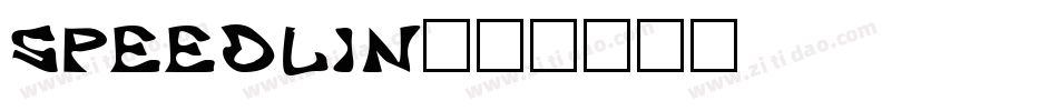 Speedlin字体转换
