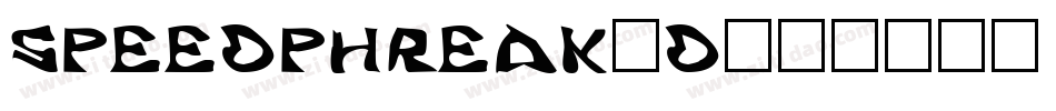 speedphreak3d字体转换