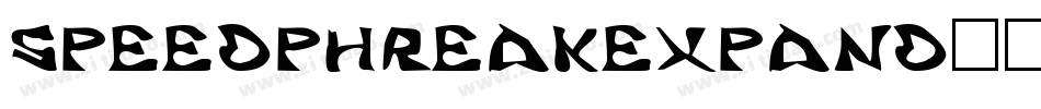 speedphreakexpand字体转换