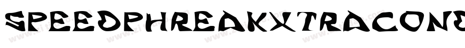 speedphreakxtracond字体转换