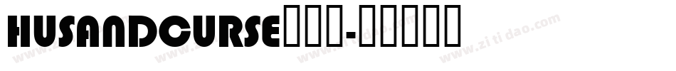 HUSANDCURSE转换器字体转换