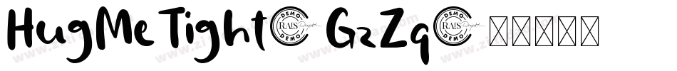 HugMeTight-GzZq字体转换