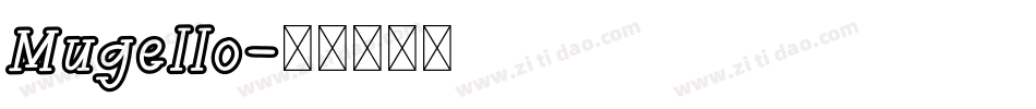 Mugello字体转换