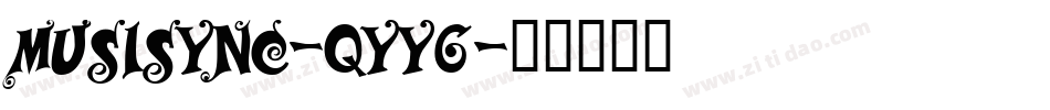 Musisync-qYy6字体转换
