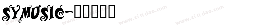 Symusic字体转换
