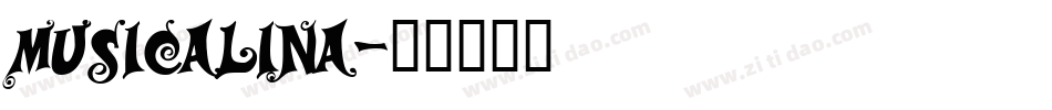 musicalina字体转换