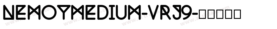 NemoyMedium-vrJ9字体转换