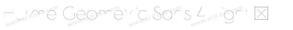 Hurme-Geometric-Sans-4-Light字体转换