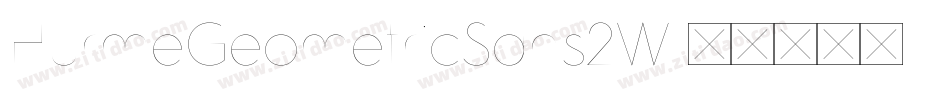 HurmeGeometricSans2W字体转换