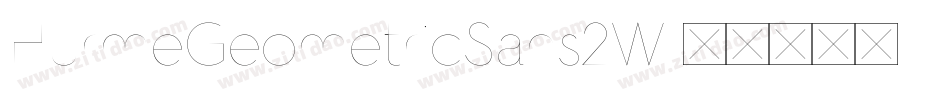 HurmeGeometricSans2W字体转换