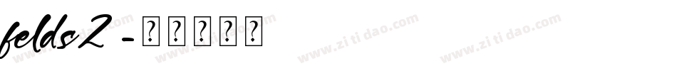 felds2字体转换