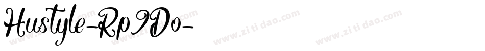 Hustyle-Rp9Do字体转换