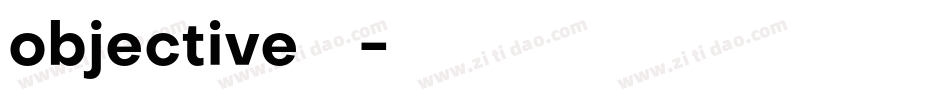 objective字体字体转换