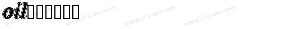 oil字体转换