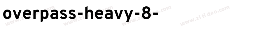 overpass-heavy-8字体转换