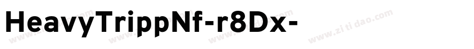 HeavyTrippNf-r8Dx字体转换
