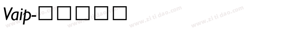 Vaip字体转换