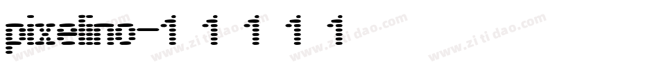 pixelino字体转换