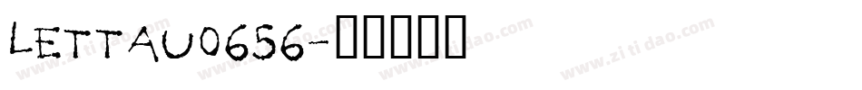 Lettau0656字体转换