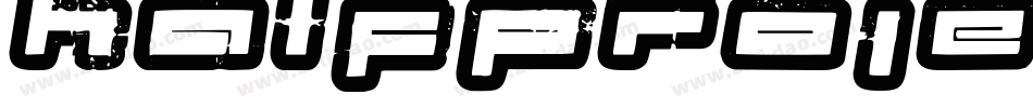 HALFPROJECT字体转换