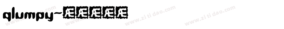 qlumpy字体转换