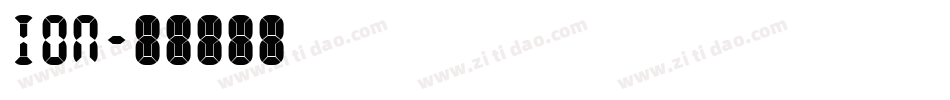 Ion字体转换