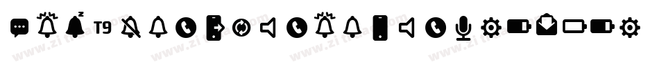 MrPhoneAlternates-3Z03字体转换