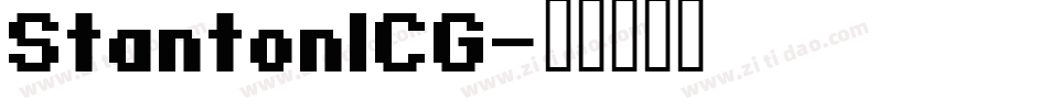 StantonICG字体转换