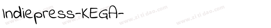 Indiepress-KEGA字体转换