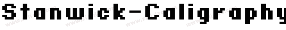 Stanwick-Caligraphy-2字体转换