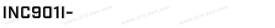 INC901I字体转换