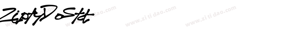 ZiptyDoStd字体转换