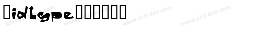 Kidtype字体转换
