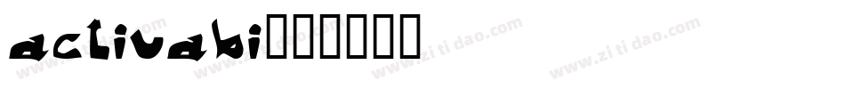 activabi字体转换