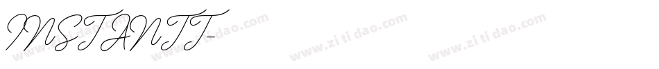 INSTANTT字体转换