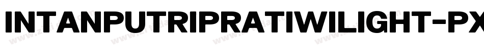 IntanPutriPratiwiLight-PxYd字体转换