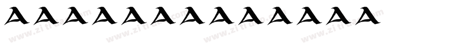 unciaal字体转换