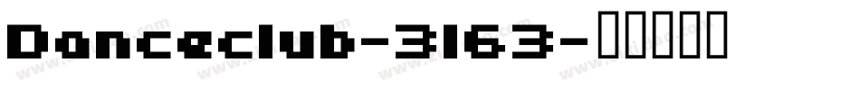 Danceclub-3l63字体转换