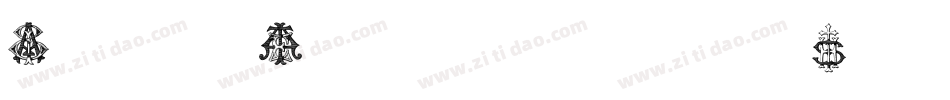 BroadwayMonogramsPlain-ZpqJ字体转换
