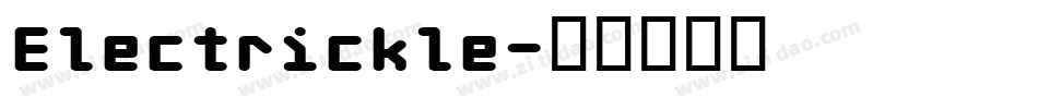 Electrickle字体转换