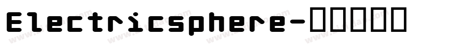 Electricsphere字体转换