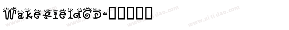 WakefieldGD字体转换
