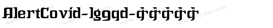 AlertCovid-lg9qd字体转换