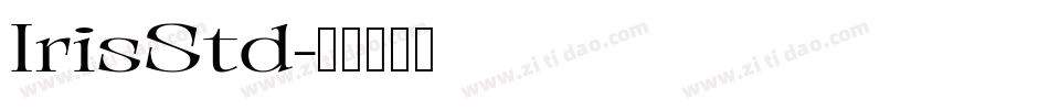 IrisStd字体转换