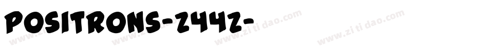 Positrons-Z44Z字体转换