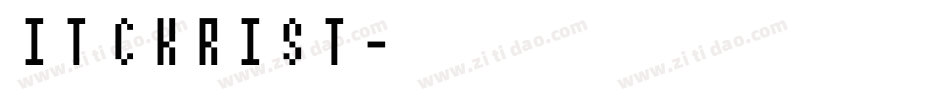 ITCKRIST字体转换